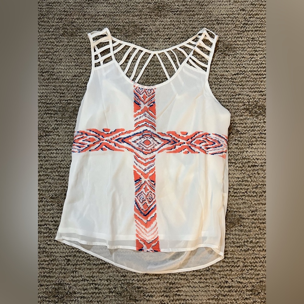 Scoop back top